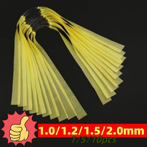 Slingshot flat rubber bands - flat,
