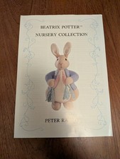 Original Alan Dart Beatrix Potter Peter Rabbit Toy Knitting Pattern