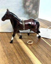 Porcelain Hinged Trinket Box