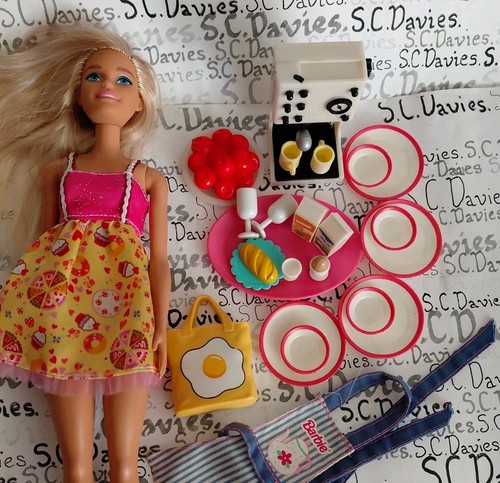 Barbie doll breakfast item - barbie,