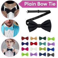 Mens Bow Tie Neck Adjustable