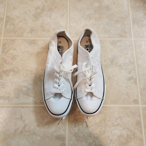 Worn once converse chuck - once,