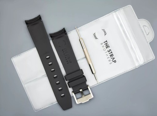 Silicone rubber watch strap - watch,