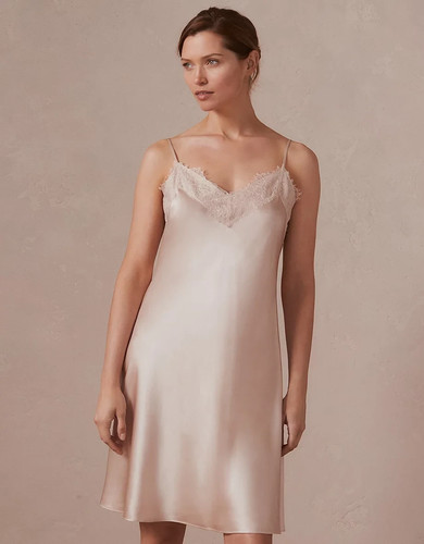 The white company lace trim - white,