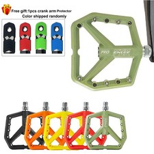 ENLEE Bicycle Pedals Mountain Bike Pedals Nylon Flat Sealed Bearings 9/16inch 2X