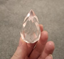 Lemurian quartz faceted - quartz,