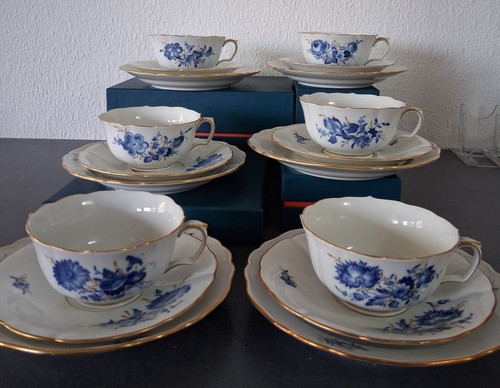 Meissen coffee set floral - meissen,