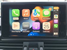AUDI C7 A6 S6 RS6 APPLE CAR PLAY + ANDROID AUTO SAT NAV 2024 EU MAPS MMi UPDATE