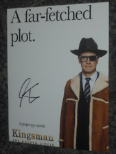 COLIN FIRTH - KINGSMAN  - 10x8  PHOTO  SIGNED. (7)