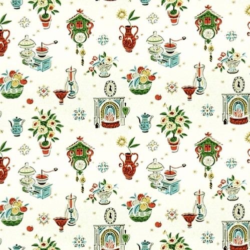 Dolls house wallpaper - wallpaper, 1/12th