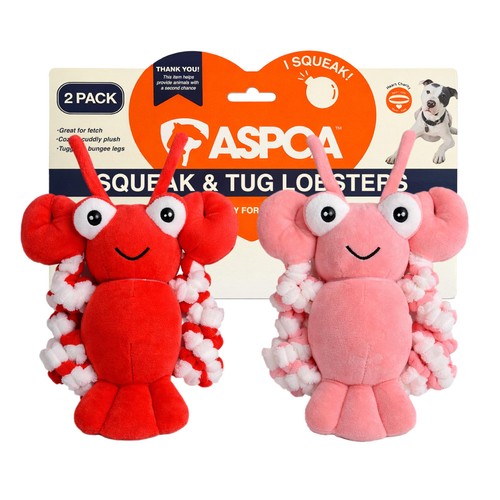 Pack plush dog toy - plush, with