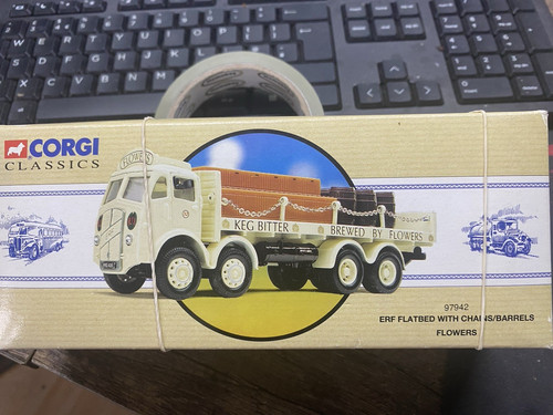 Corgi classics erf flatbed - corgi,