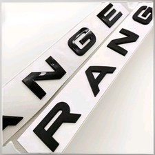 2 X Gloss BLACK Range Rover