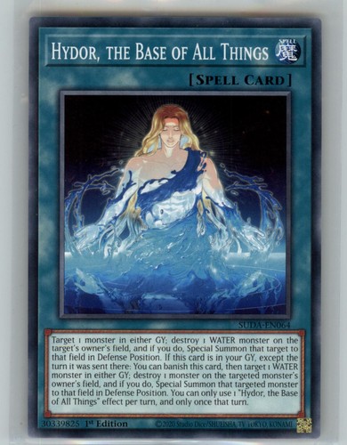 Hydor the base all things - all,