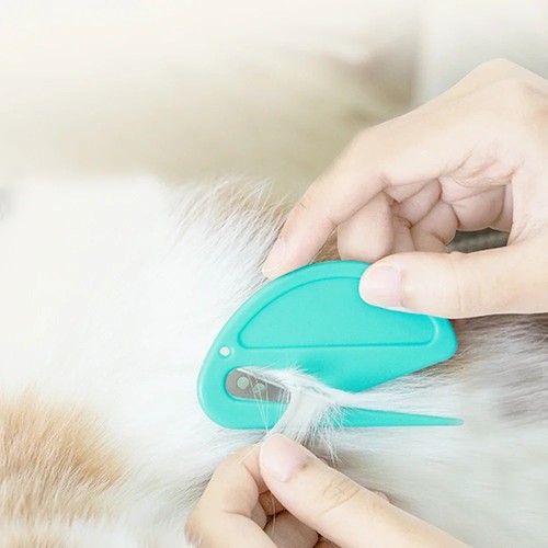 Pet comb dog - comb, cutter