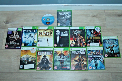 Xbox 360 game bundle - 360, x