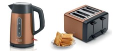Bosch Copper Kettle & Toaster