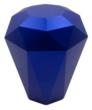 blue D2 gear shift knob short