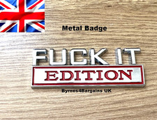 Car Badge Decal Sticker Emblem