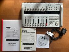 Zoom R16 Portable Multitrack Recorder Controller Interface Simultaneous Playback