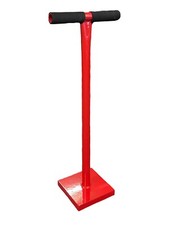 8" X 8" 11kg / 24lbs Earth Rammer Head Hand Tamper T Handle tarmac grass soil