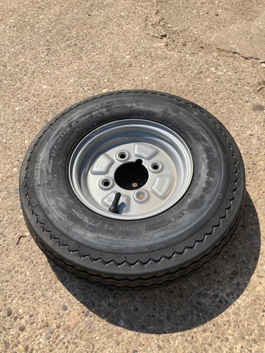 Camping trailer wheel tyre - &,