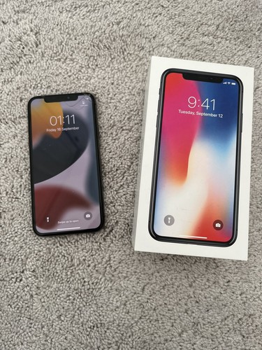 Apple iphone 256gb space - x,