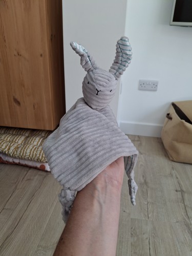 Baby comforter grey bunny - baby,