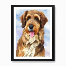 Otterhound 4 Watercolour Dog