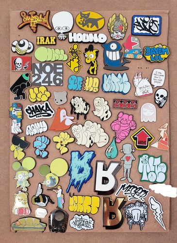 Massive graffiti street art - graffiti,