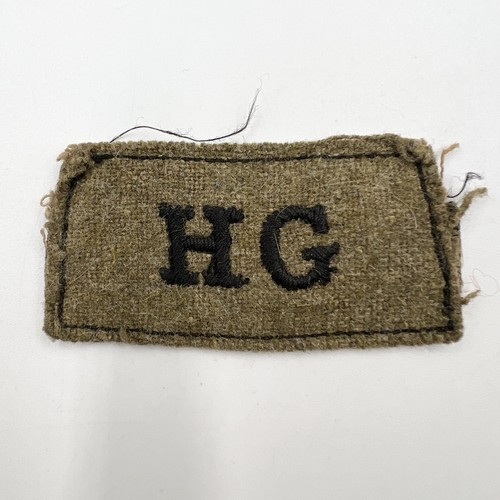 Genuine ww2 home guard slip - home,