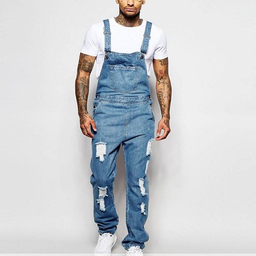 Mens ripped denim - ripped, dungaree