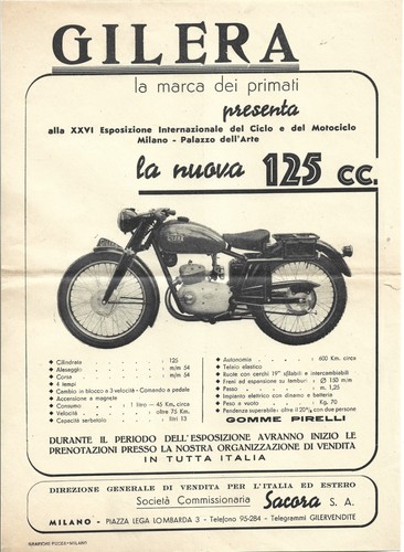 Gilera nuova 125cc - gilera, 125cc.