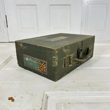 Vintage Swedish Military Explosives Box EXPLOSIVT TPKL D Army Crate 9kg