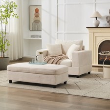 Modern Upholstered Chaise