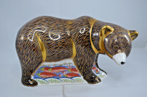 Royal crown derby - crown, grizzly