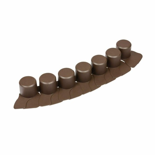 Brick brown palisade - palisade, 4.05