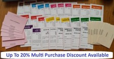 Monopoly Spare Chance & Community Chest Cards - Discounts Available