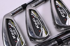 Cobra King Speedzone Irons / 5-PW+GW / Regular Flex Cobra Shafts