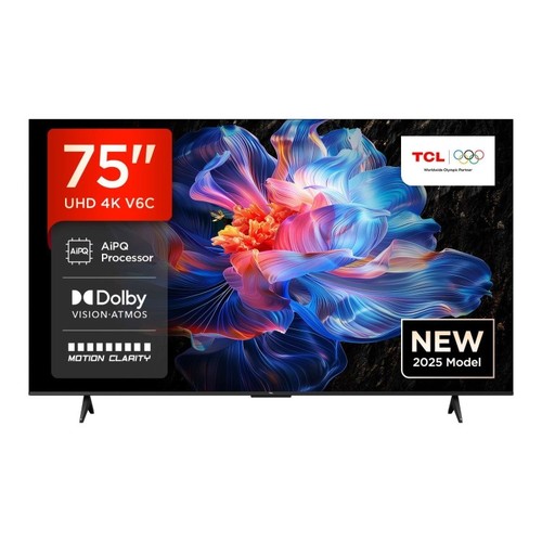 Uhd tcl 75v6c smart - 4k, tv