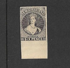 New zealand 1855 chalon proof - 1855,