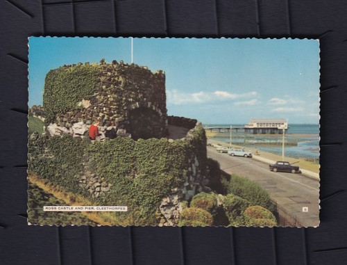 Postcard ross castle - castle, pier