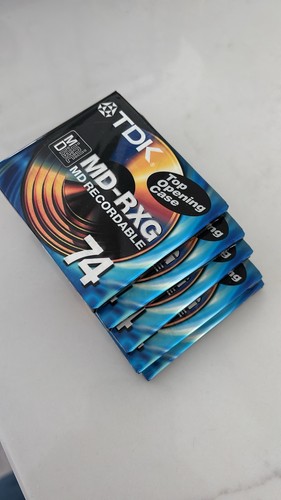 Tdk minidisc rxg 74 - minidisc, md-rxg