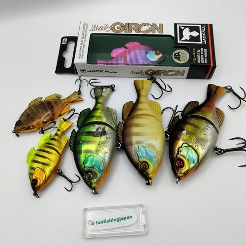 6pc jackall giron baby - jackall,