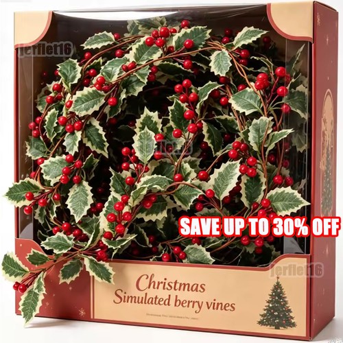Holly leaves decor christmas - decor,