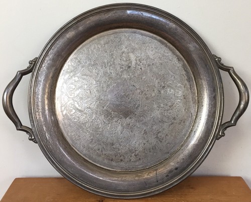 Vtg silverplate antique - vtg,