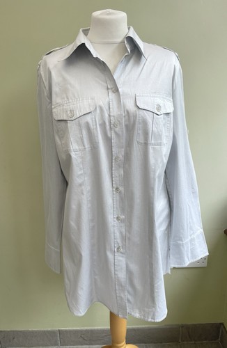 Luisa cerano silver grey shirt - luisa,