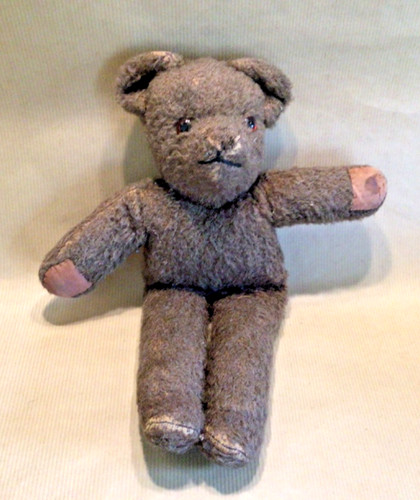 Vintage brown teddy bear - vintage,