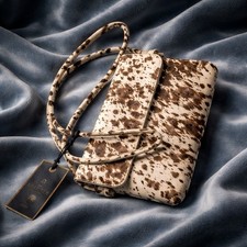 Next Leather Leopard Handbag