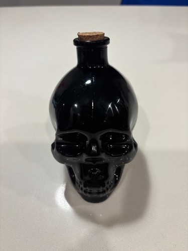 New black glass - new, decanter